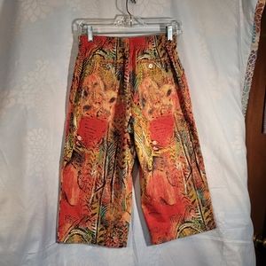 Chicos multi color capris